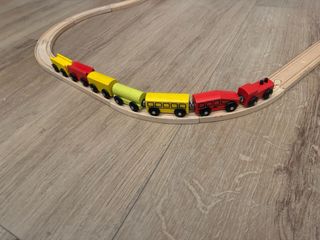 Circuito tren de madera IKEA