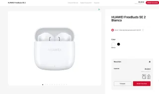 Huawei FreeBuds SE 2 Blancos