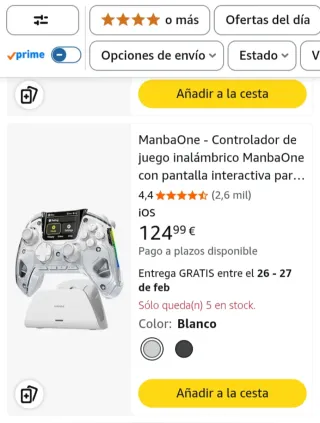 Mando PC nuevo