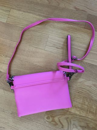 Borsetta tracolla rosa shocking