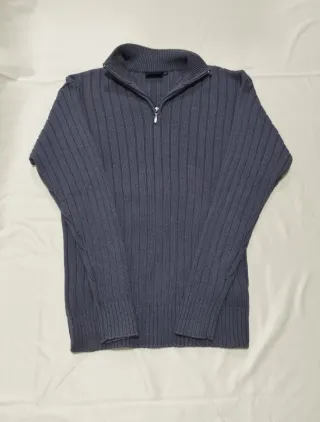 Jersey Blue Cotton gris azulón Talla L