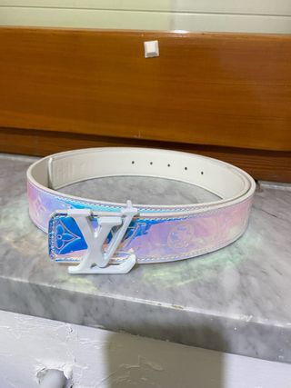 Cintura Louis Vuitton Multicolor Bianca