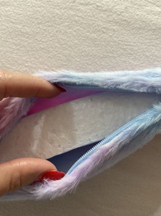 Astuccio Sirena Peluche Arcobaleno+Bracciale