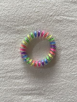 Astuccio Sirena Peluche Arcobaleno+Bracciale