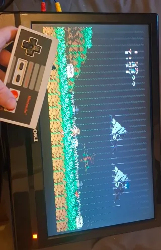 Nintendo NES Action Set Español Caja + Zapper