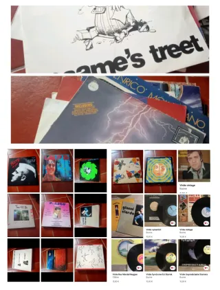 Lotto 26 Vinili Vintage Internazionali