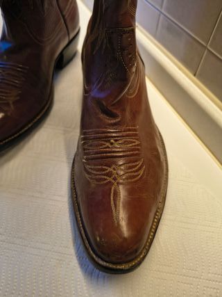 Stivali texani marroni