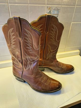 Stivali texani marroni