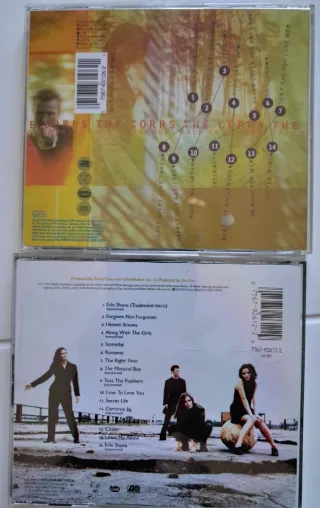 Lote 2 CD The Corrs: Talk on Corners, Forgiven, N