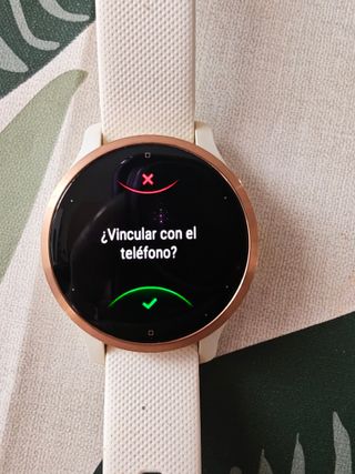 Smartwatch Garmin Venu 2S Oro Blanco