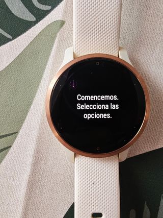 Smartwatch Garmin Venu 2S Oro Blanco
