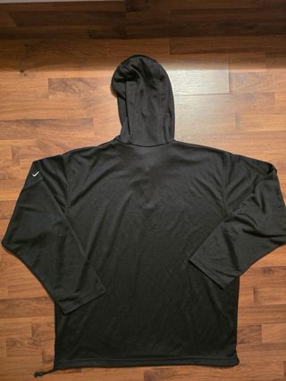 Felpa vintage Nike Uptempo Mesh Basket Y2k Nera L