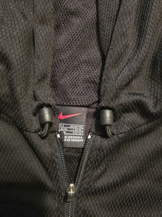 Felpa vintage Nike Uptempo Mesh Basket Y2k Nera L