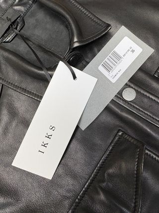 Camisa Piel Manga Corta IKKS Mujer