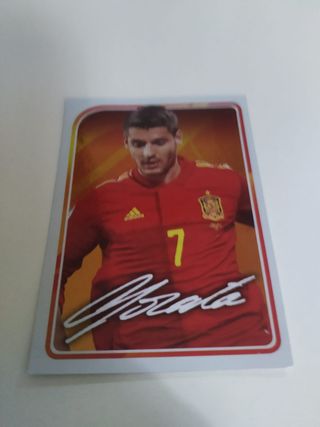 Carta Selección Española A.Morata 2020