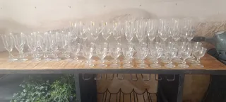 Copas de Bohemia de Cristal