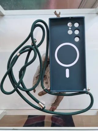 Funda Samsung S22/S23 Ultra con cordón