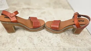 Sandalias Refresh T38 Cuero Tacón