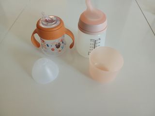 Biberon e bicchiere Suavinex