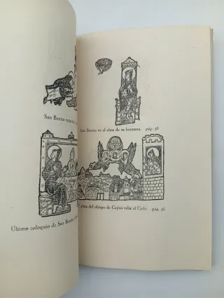 Libro historia Vida y milagros de San Benito