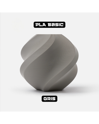 Filamento PLA Basic Bambu Lab Gris 1kg 1.75mm
