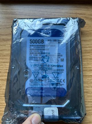 Disco Duro WD 500GB SATA