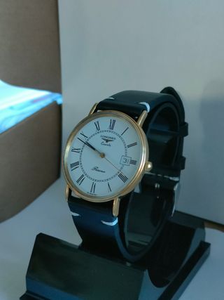Reloj Longines Presence Oro Blanco