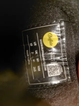 Botas Buffalo Fusion Pretas