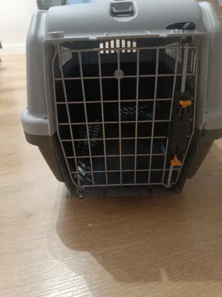 Transportín Perro Apolo 2 Gris/Negro