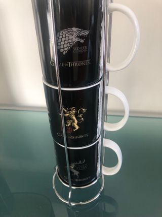 Juego Tazas Game of Thrones Mapa Westeros