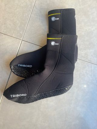 Escarpines buceo/pesca 3mm Tribord