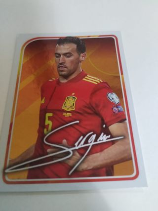 Carta S. Busquets Selección Española 2020