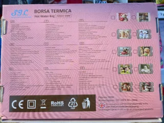 Bolsa de agua caliente eléctrica S.I.C.