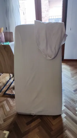 Colchón maxicuna con funda nórdica