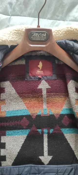 Marlboro Classic Giubbotto blu Marrone Taglia L