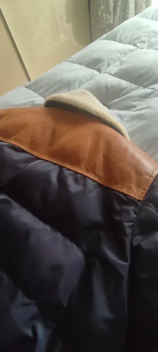 Marlboro Classic Giubbotto blu Marrone Taglia L