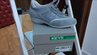 Scarpe donna Keys grigie taglia 39