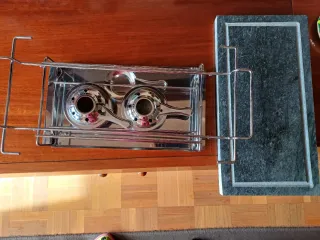 Parrilla a la piedra sin usar