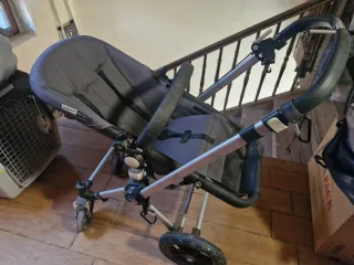 Bugaboo Cameleon Silla y Capazo Negro