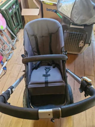 Bugaboo Cameleon Silla y Capazo Negro