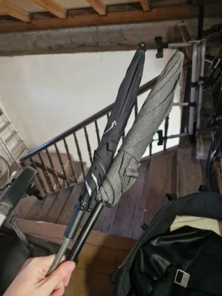 Bugaboo Cameleon Silla y Capazo Negro