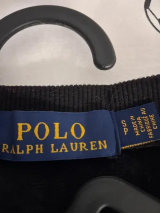Sudadera Polo Ralph Lauren Negra Talla S