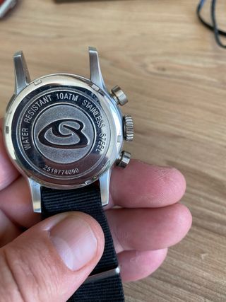 Reloj Breil Cronógrafo Negro y Plateado