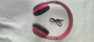 Auriculares Bluetooth Inalámbricos Rosa y Negro