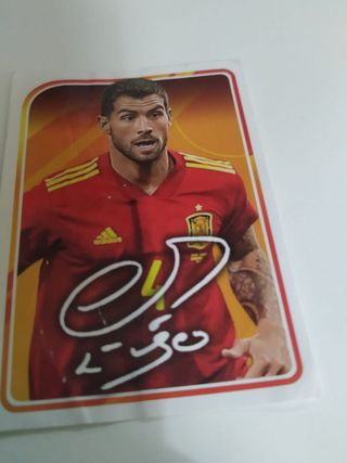 Carta Selección Española I. Martínez