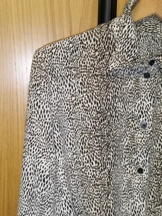Therian Blusa Animal Print Talla M Leopardo