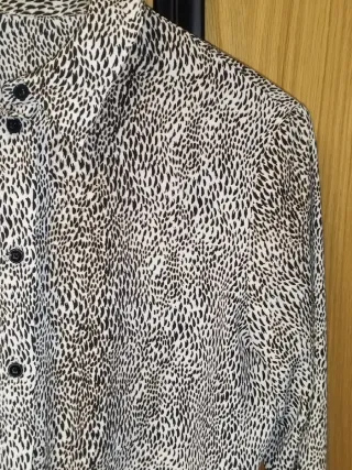 Therian Blusa Animal Print Talla M Leopardo