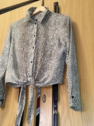 Therian Blusa Animal Print Talla M Leopardo