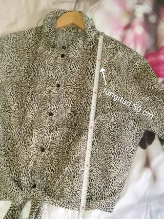 Therian Blusa Animal Print Talla M Leopardo