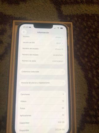 iPhone 13 Rosa 256GB - 78% Batería